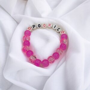 Pop of Pink Customized Charm Bracelet