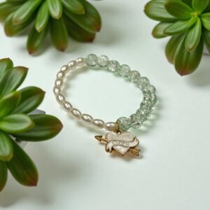 Eternal Love Arrow Charm Bracelet